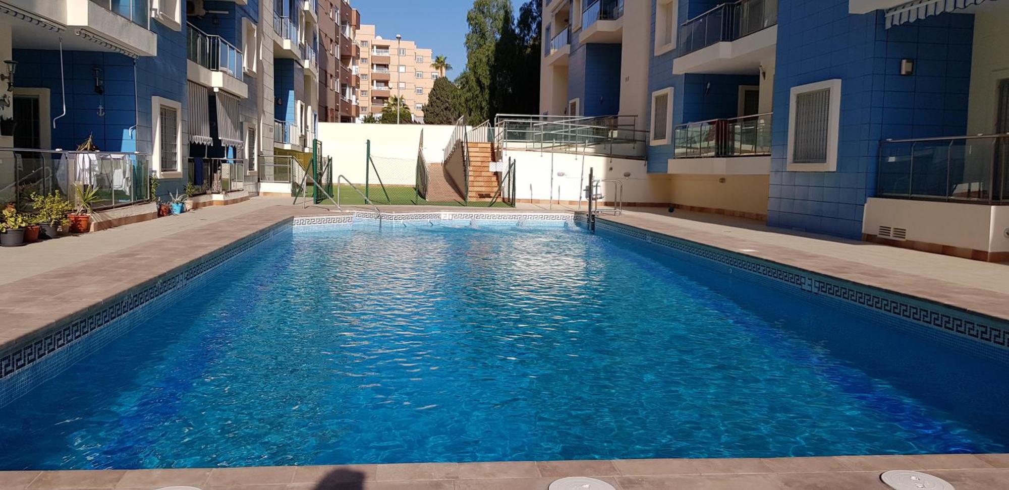 Apartment Black Level, 30M Playa, Pool, Wifi Almería Dış mekan fotoğraf